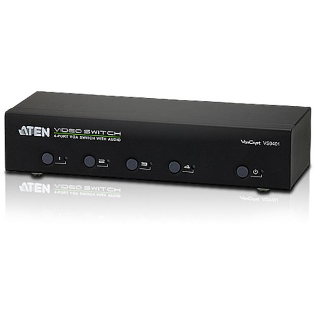 ATEN ATEN VS0401 4-Port VGA Switch with Audio