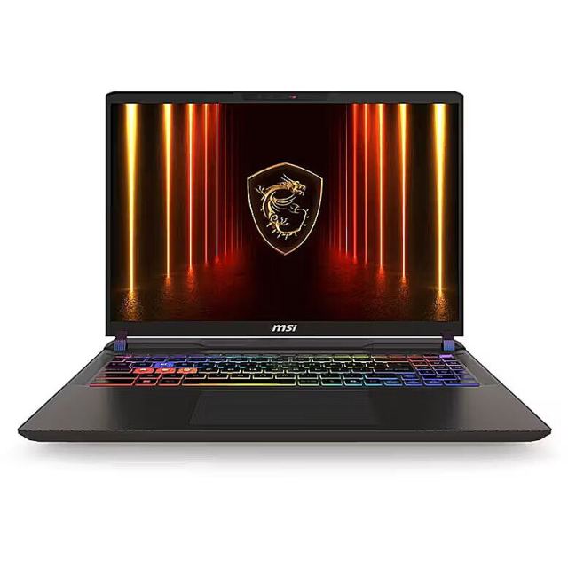 MSI Laptop MSI Vector 16 HX AI, Intel Core Ultra 7 255HX, 16 inch, RAM 32 GB, SSD 1 TB, GeForce RTX 5070 Ti, Windows 11, Gri