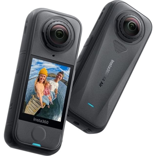 INSTA360 Camera video de actiune Insta360 X4 Air Standard Bundle, Gri inchis