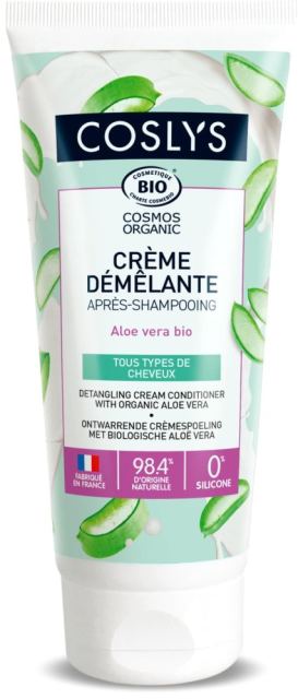 Balsam crema Bio pentru descalcirea parului, cu aloe vera Coslys 200 ml