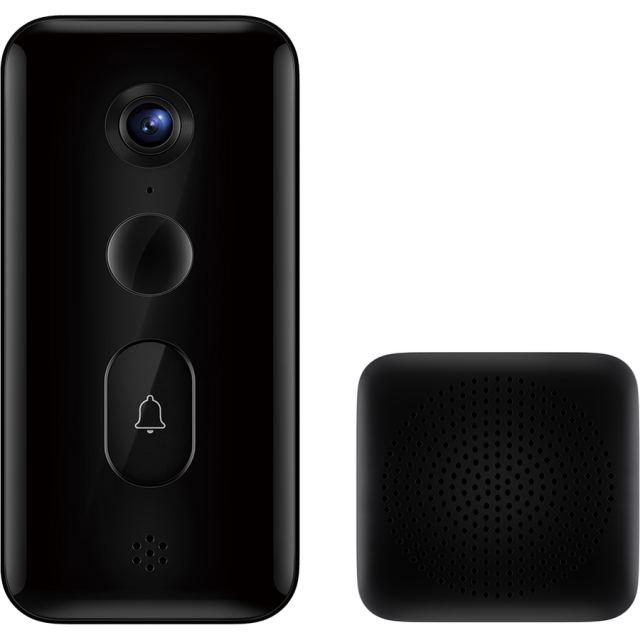 Xiaomi Sonerie cu vizor Xiaomi Smart Doorbell 3, Neagra BHR5416GL