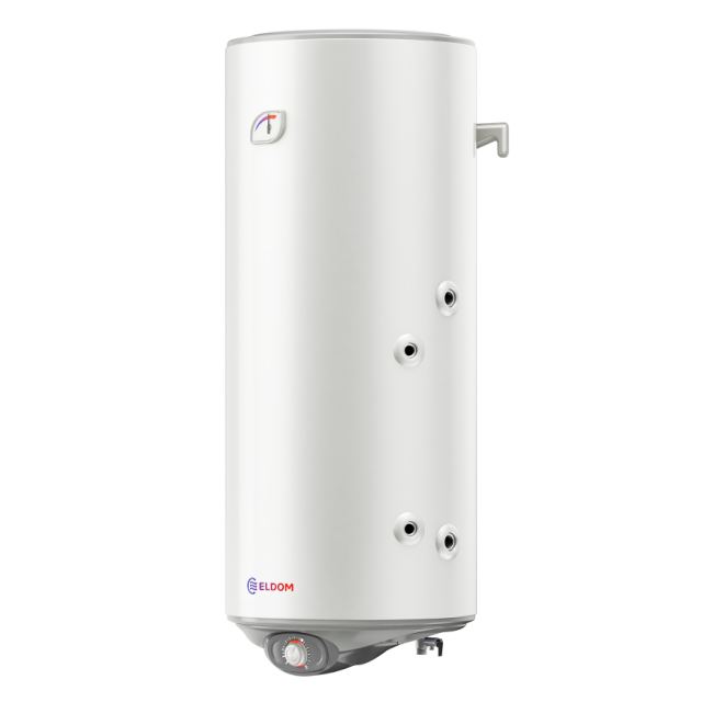 Boiler termoelectric cu o serpentina, Eldom GREEN LINE WVF12046FSR, 120 Litri, 3 Kw, serpentina pe partea dreapta