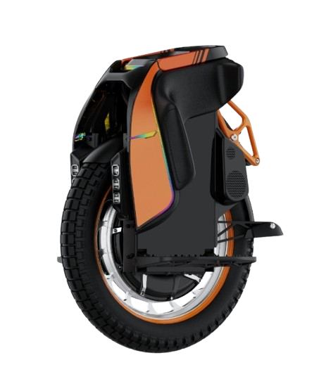 Monociclu electric KingSong S19, viteza maxima 60km/h, Autonomie 150km, Motor 3500W, Roata 18inch, baterie 1776Wh, Lumini LED (Negru)