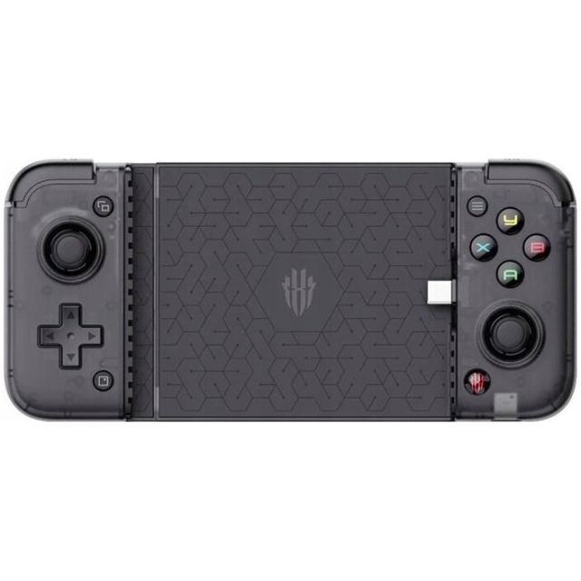 REDMAGIC Controler mobil Redmagic pentru smartphone Redmagic sau dispozitiv Android, controler Android Type-C cu butoane spate, butoane ABXY, joystick, extensie 110-179 mm, Negru