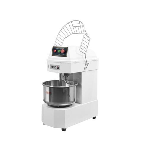 Malaxor cu bol Yato YG-03060, 20 l, 1100W, transmisie cu curea, pentru aluaturi grele (Alb)