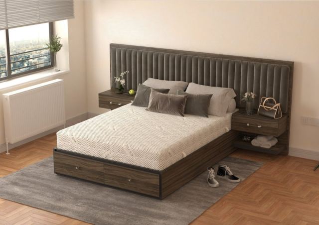 Saltea cu spuma poliuretanica Somnexpert Silver forte 160x200x20 cm ortopedica