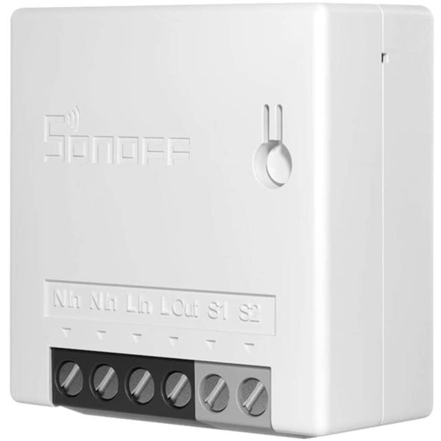 SONOFF Intrerupator MINI Smart WiFi Sonoff, control cu ajutorul aplicatiei mobile