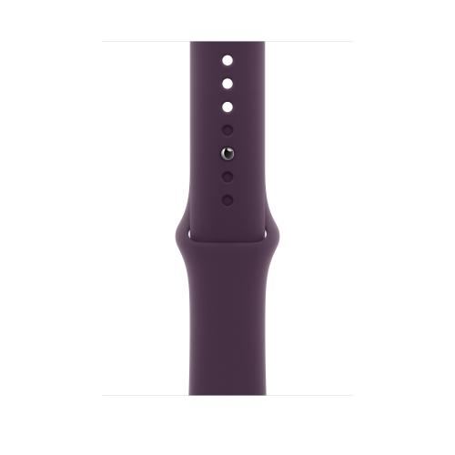 Curea Smartwatch Apple MXLT3ZM/A pentru Watch 46mm, Sport Band, S/M (Violet)