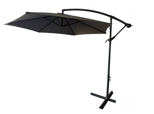 Umbrela de gradina Heinner HR-DUG111, diametru 300cm, Negru