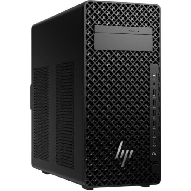 HP Sistem desktop HP Z2 G1i Tower, Procesor Intel® Core™ Ultra 9 285K, 24 cores, 3.7GHz pana la 5.7GHz, 64GB RAM, 2TB SSD, Nvidia RTX 2000 Ada 16GB, Wi-Fi, Bluetooth, Windows 11 Pro, Negru