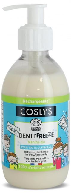 Pasta de dinti Bio respiratie proaspata pentru toata familia, cu menta Coslys 350g