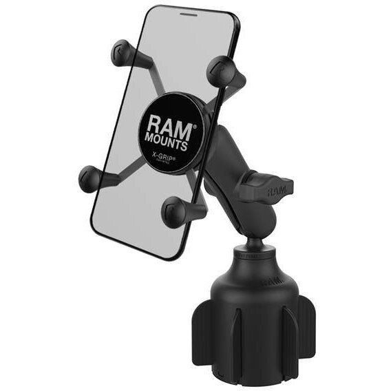 RAM&nbsp;MOUNTS Suport pentru telefon RAM® X-Grip® cu baza suport pentru pahare RAM® Stubby™