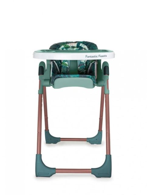 Scaun de masa Cosatto Noodle Midnight Jungle 0+, greutate admisa 15 kg, 5 pozitii inclinare spatar
