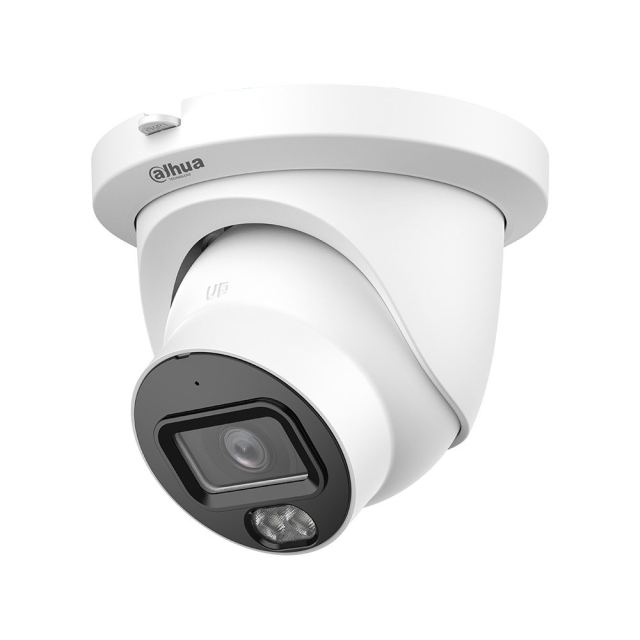 Camera supraveghere IP Dome cu iluminare duala Dahua WizMind IPC-HDW5559TM-ASE-IL, 5 MP, 2.8 mm, IR 50 m, lumina alba 50 m, microfon, slot card, detectie smart, AcuPick, people counting, SMD 4.0, PoE