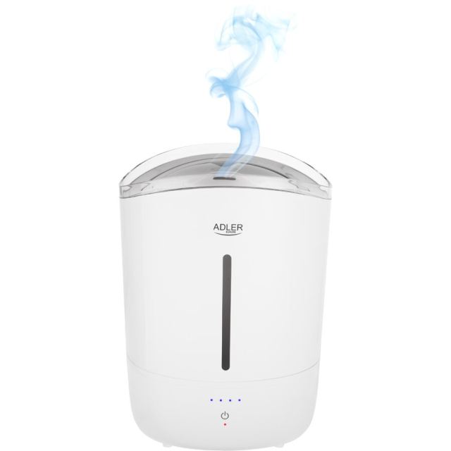 ADLER Umidificator ADLER AD 7971, 5L, 30W, Ultrasunete, Oprire automata, Panou tactil, Filtru anticalcar
