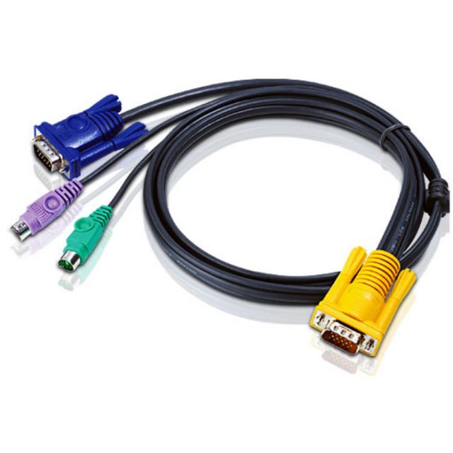 ATEN ATEN Cablu prelungire KVM (HD15-SVGA, PS/2, PS/2) - 1.2m