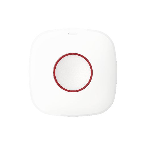 Buton de panica wireless Hikvision DS-PDEB1-EG2-WE(B) Tri-X Wireless, Two-Way RF Wireless, 868MHz, criptare AES-128, 1.2Km, Indicator LED