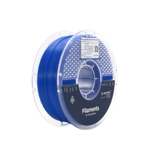 Filament Gembird ABS 3D , 1.75mm 1kg (Albastru)