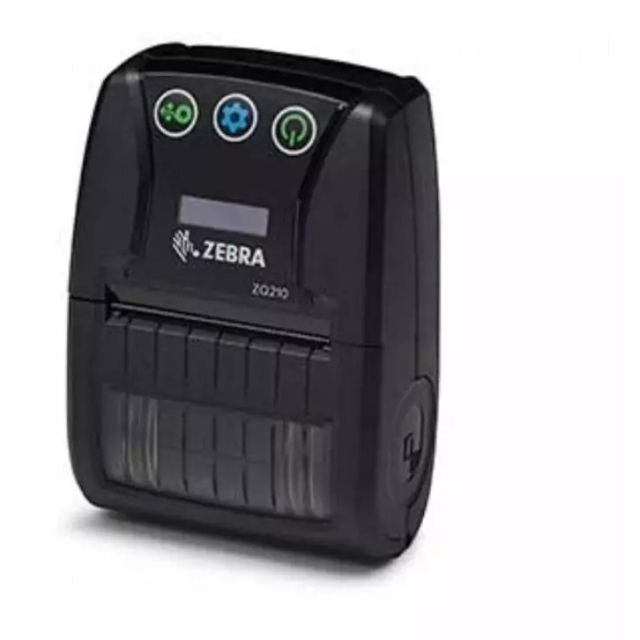 ZEBRA Imprimanta mobila de etichete Zebra ZQ210, DT, 203 DPI, USB, Bluetooth (iOS), 1500 mAh, 60 mm/s, latime printare max. 48 mm, display OLED, IP43,, Negru