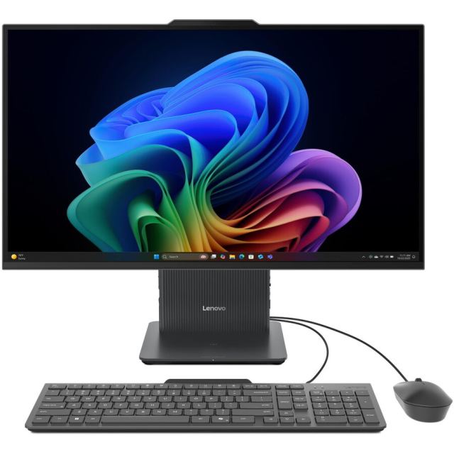 Lenovo All In One PC Lenovo IdeaCentre 27ILL11, 27 FHD IPS, Intel Core Ultra 7 256V 2.2GHz Lunar Lake, 16GB RAM LPDDR5X, 512GB SSD, Intel Arc 140V, Camera Web, no OS