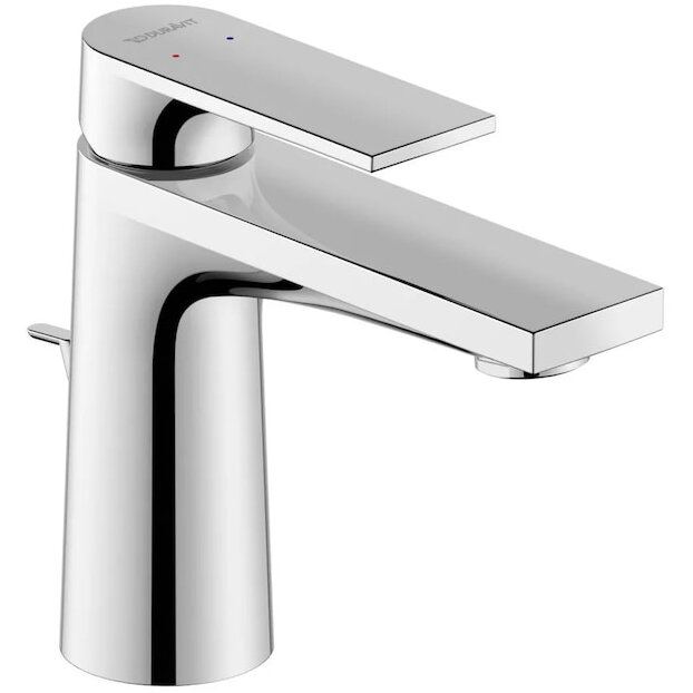 Duravit Baterie lavoar Duravit Tulum TU1010001010, monocomanda, marime S, cartus ceramic, set evacuare cu tija, crom