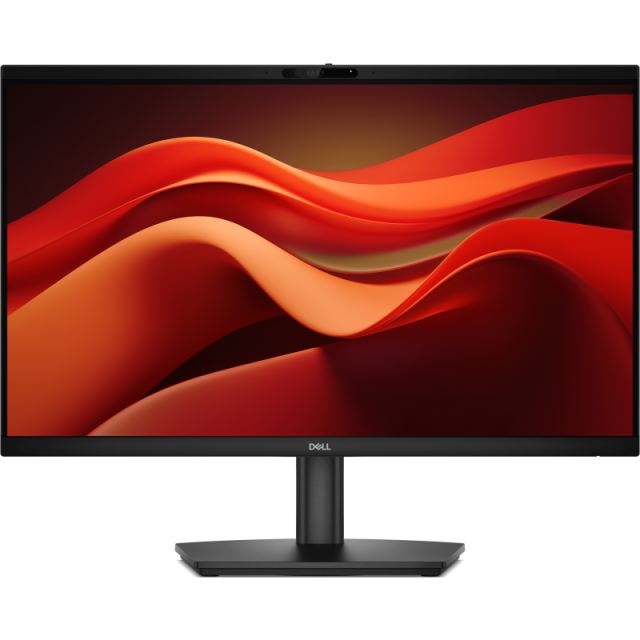 Dell Monitor IPS LED Dell 23.8 E2426HB, Full HD (1920 x 1080), HDMI, DisplayPort, Pivot, Boxe, Webcam, 120 Hz, 5 ms, Negru