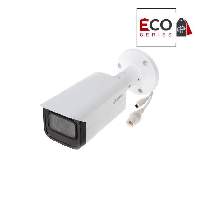 Camera supraveghere exterior IP Dahua Eco Series IPC-HFW1431T-ZS-2812-S4, 4 MP, IR 50 m, 2.8 - 12 mm, zoom motorizat, slot card, PoE