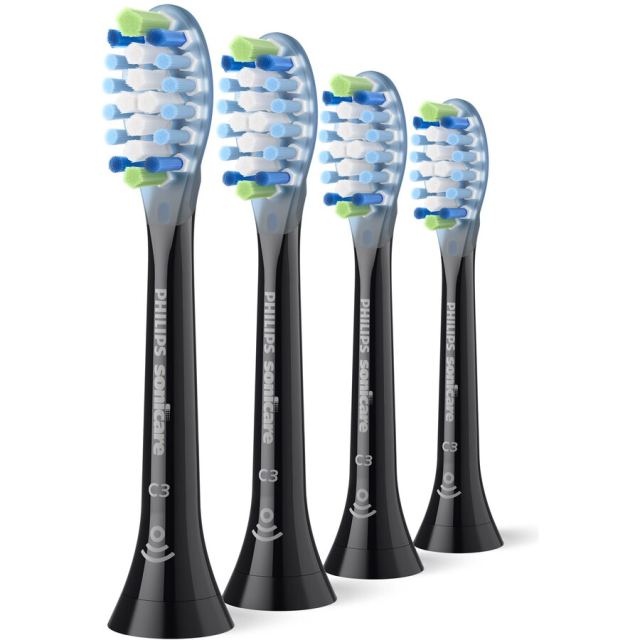 Philips Rezerve periuta de dinti electrica Philips Sonicare Premium Plaque Defence HX9044/88, 4 bucati, Negru