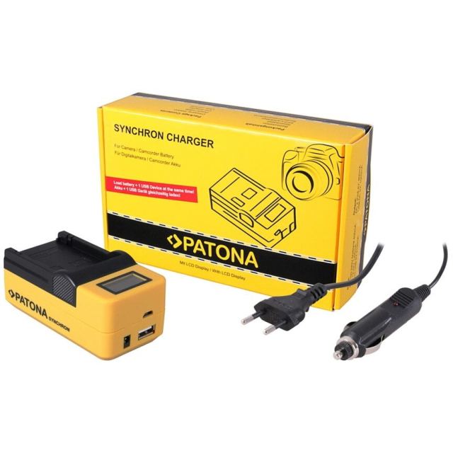 Patona Patona incarcator USB  pentru Canon NB6L NB-6L Samsung with LCD