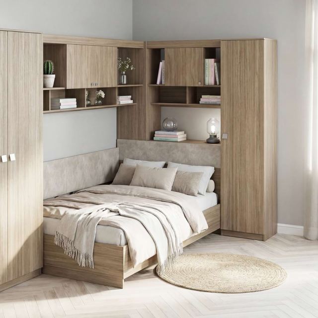 Dormitor pe colt tineret ALESSIO 4