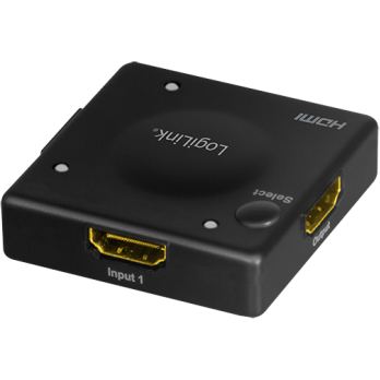 logilink Switch HDMI LogiLink, 3 porturi, Full HD 1080p, HDMI 1.3