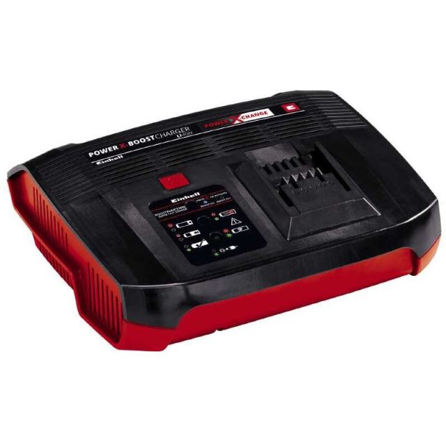 Einhell Incarcator rapid cu functie Boost PXC Einhell, 18 V, curent iesire 6A, Negru-Rosu