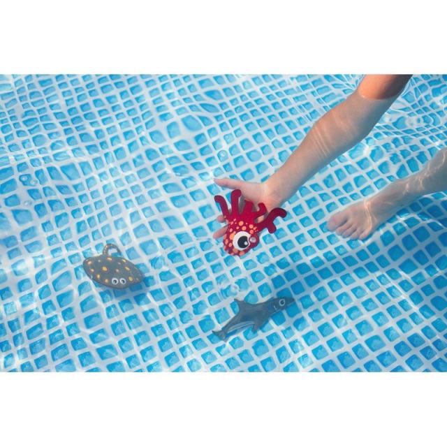 Set pentru scufundari rechin, caracatita si pisica de mare BS Toys