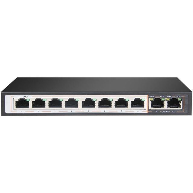 EXTRALINK Extralink EX.14312 switch Fara management L2 Gigabit Ethernet (10/100/1000) Power over Ethernet (PoE) Suport Negru