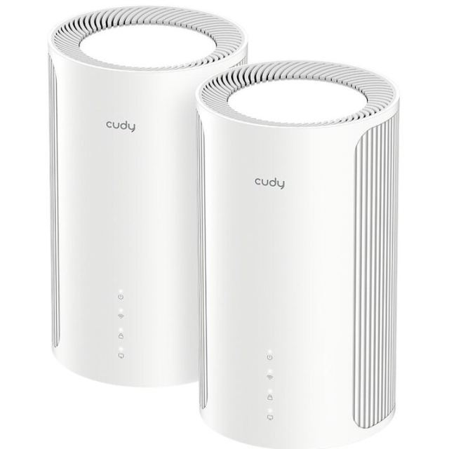 Cudy Sistem Mesh Wireless Cudy, Wi-Fi 7, Tri-Band BE11000, 4x 2.5G Ethernet