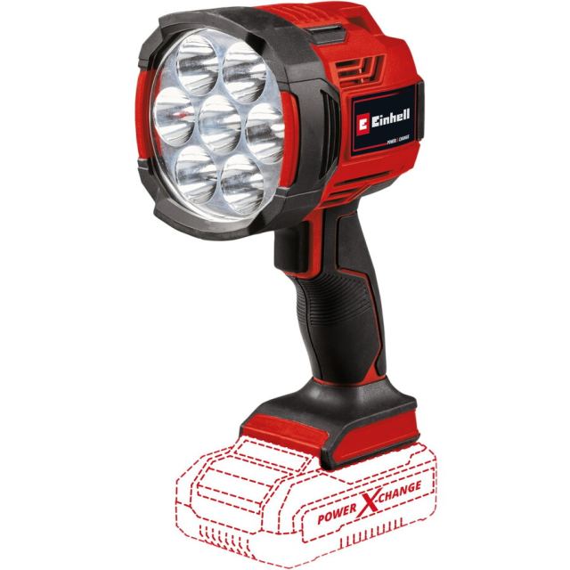 Einhell Lampa LED de lucru-lampa de camping Einhell TE-CL 18/2500 LiAC-Solo, 2500 lumeni, Rosu