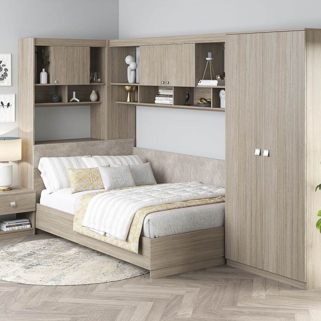 Dormitor tineret pe colt ALESSIO 3
