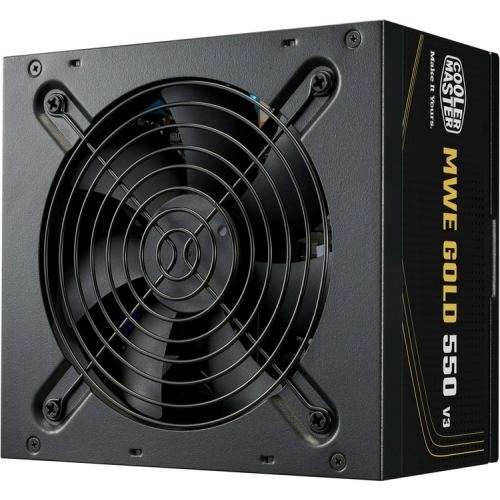 COOLER&nbsp;MASTER Sursa alimentare Cooler Master MWE Gold 550 V3, 550 W, ATX 3.1, 80 Plus Gold, Negru