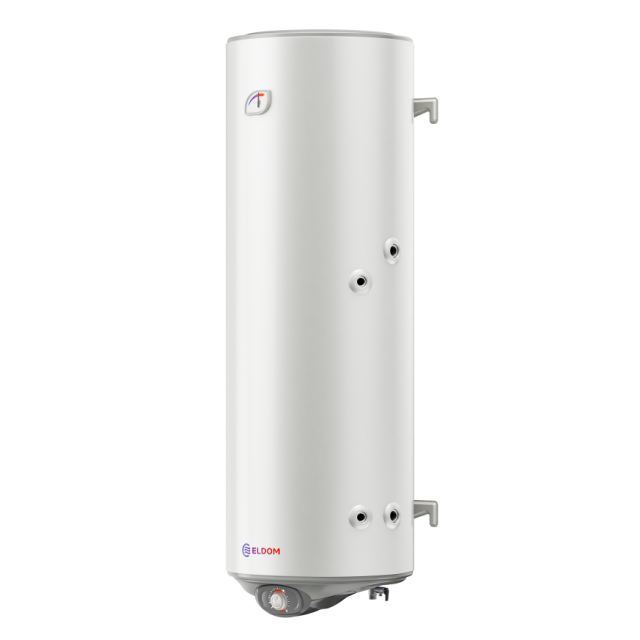 Boiler termoelectric cu o serpentina, Eldom GREEN LINE WVF15046FSR, 150 Litri, 3 Kw, serpentina pe partea dreapta