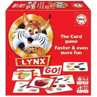 Educa&nbsp;Borras Joc Lynx Go - Educa, editia RO, Varsta 4+ ani, Rosu