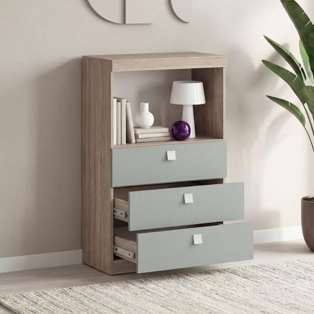 Comoda inalta LINEA, 3 sertare