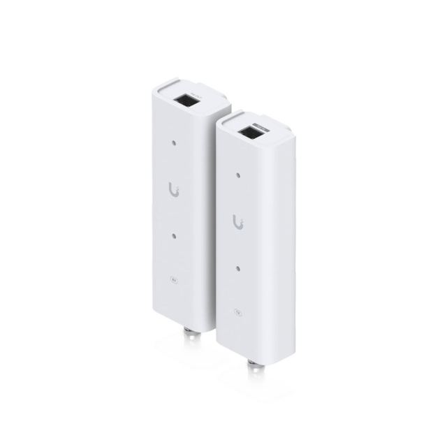 Kit extender PoE Ubiquiti UACC-Retrofit-PoE-2Wire, transmitator si receptor, 10/100 Mbps, 750 m, PoE++, Coaxial / 2 Fire