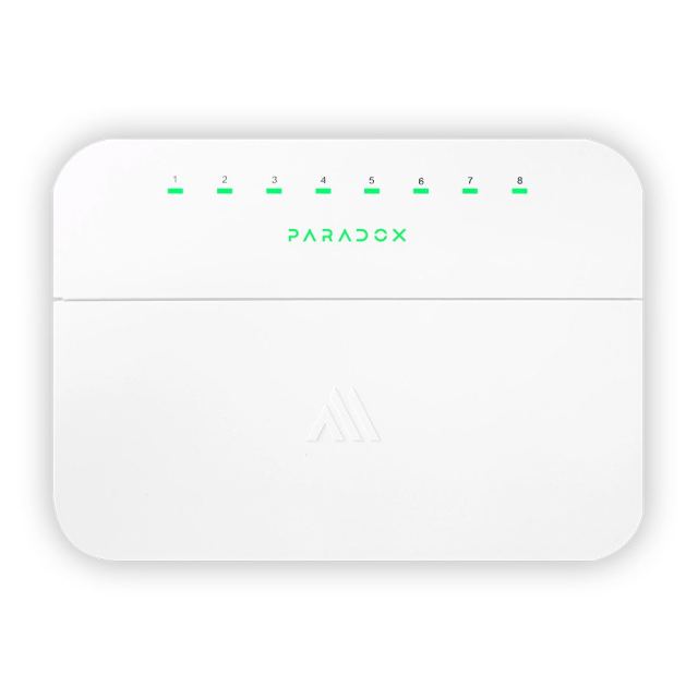 Modul extensie Paradox PGM8M, 8 iesiri, acumulator 5 Ah, LED