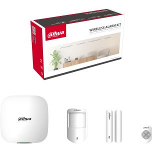 Dahua Sistem de alarma Dahua ART-ARC3000H-03-W2, Wi-Fi, 150 dispozitive, Alb