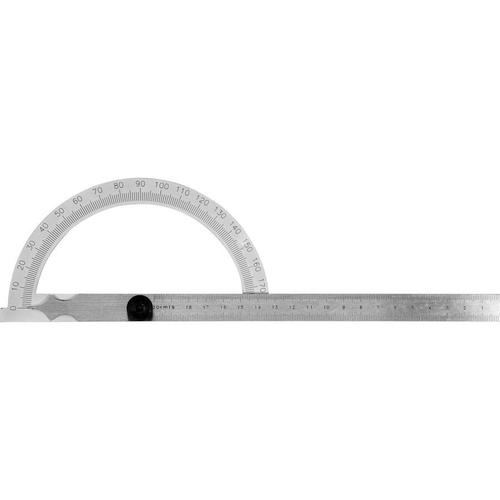 Protractor Yato YT-72141, Otel, 150x200 mm, Argintiu