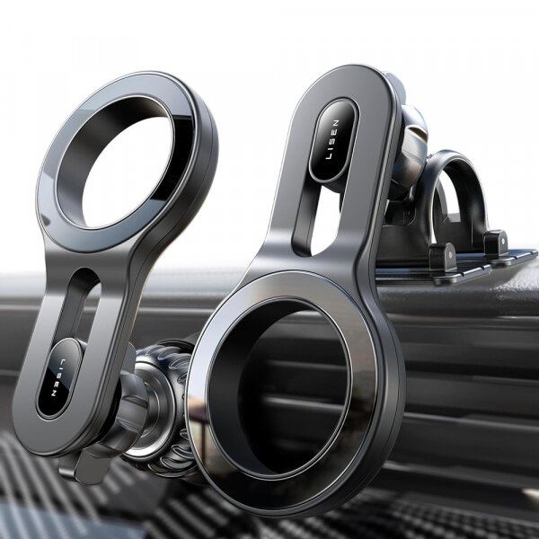 Lisen Suport Auto Magnetic Lisen, Universal, Negru YL0224050011
