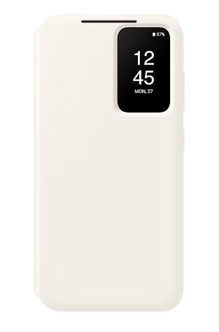 Protectie Smart View Wallet Samsung EF-ZS911CUEGWW pentru Samsung Galaxy S23 (Crem)