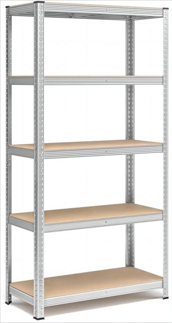 Raft metalic Heinner RZRF013, 5 polite, 90x40x180 cm