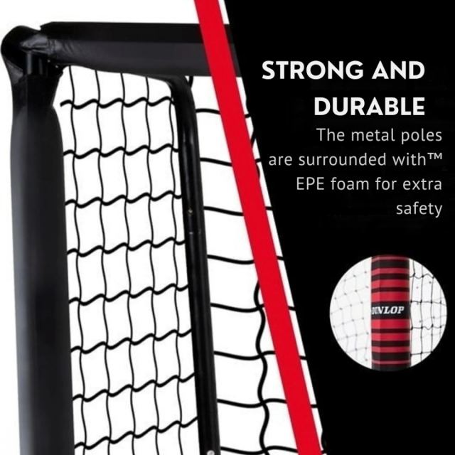 Poarta de fotbal Dunlop 300x200x120 cm