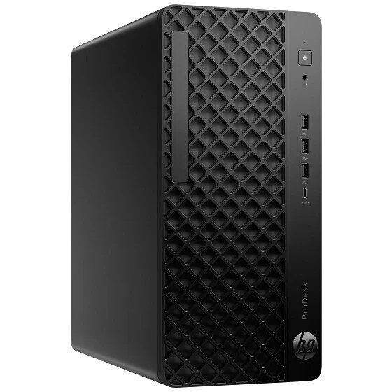 HP Desktop PC HP ProDesk 4 Tower G1i, Intel Core Ultra 5 225, 16 GB DDR5-SDRAM, 512 GB SSD, Windows 11 Pro, Negru